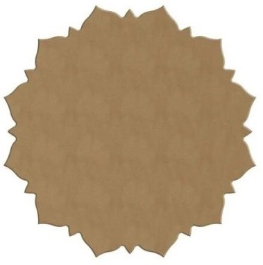 MDF zonnebloem 20 cm