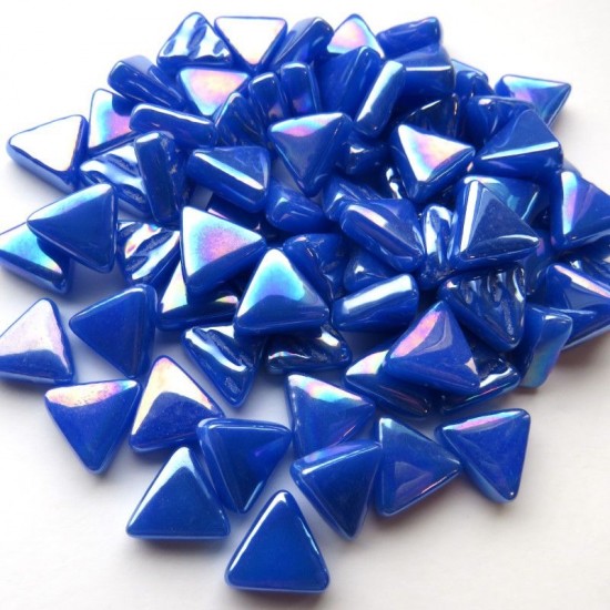 Mini colorful triangles   069p brilliant blue