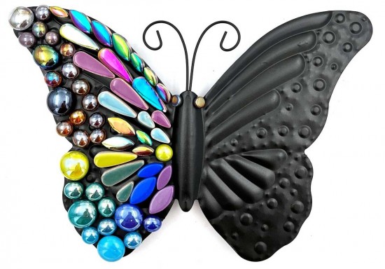 DIY mozaïekpakket - koningsvlinder - stap 3