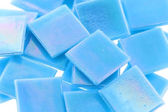 Parelmoer 2 cm   turquoise pearl