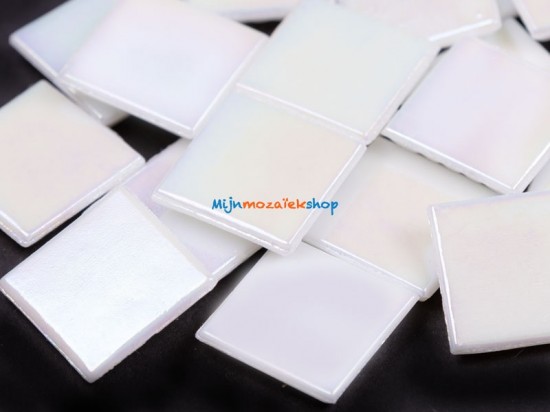 Parelmoer 2 cm   white diamond c