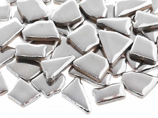 Kermiek mozaieksteentjes - zilver