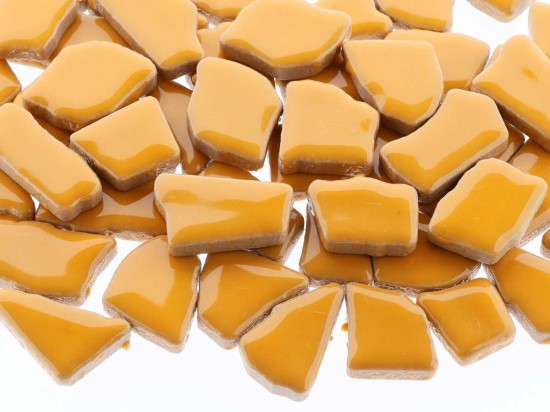 Keramiek puzzelsteentjes - kerrie