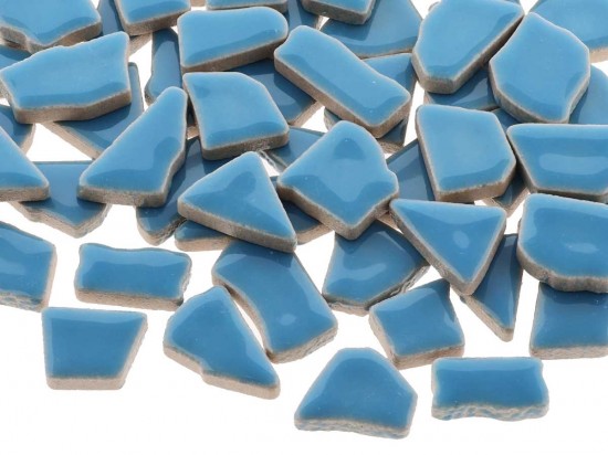 Kermiek mozaieksteentjes - blauw