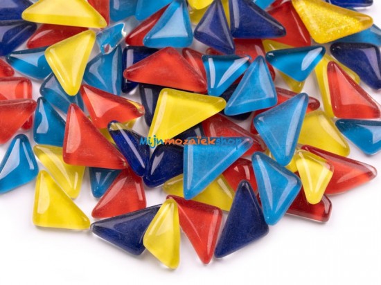 Softglass driehoek crystal mix colorful crop 1
