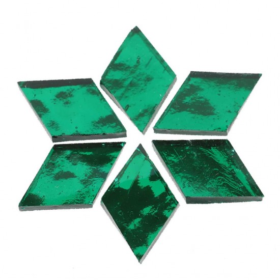 Spiegelglas ruitvorm   ar19 emerald groen 2