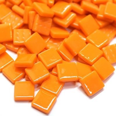 Square 12 mm   104 opal orange