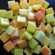 Sunflower square 12 mm