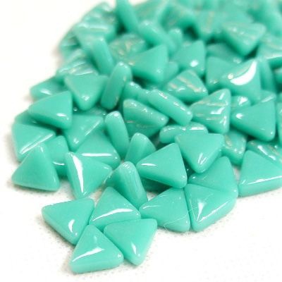 Triangles 10 mm   014 teal