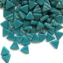Triangles 10 mm   016 deep teal