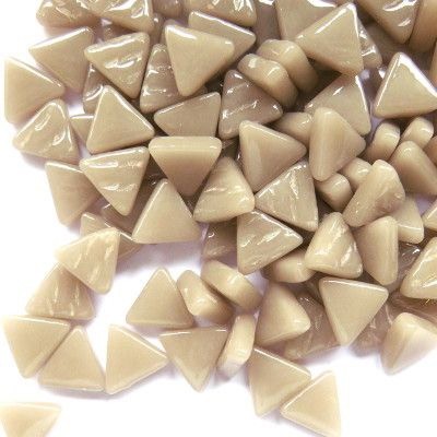 Triangles 10 mm   046 khaki grey
