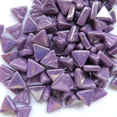 Triangles 10 mm   060p bright purple parelmoer 0