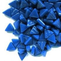 Triangles 10 mm   068 deep lake blue