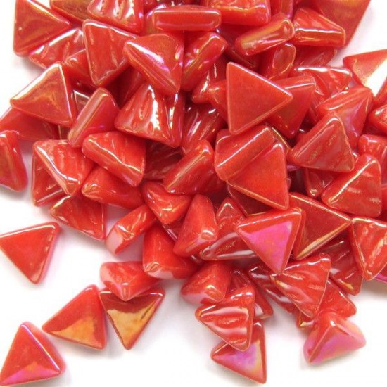 Triangles 10 mm   106p watermelon parelmoer