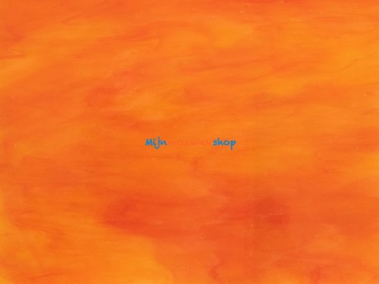 Tiffany glasplaat - Halloween oranje