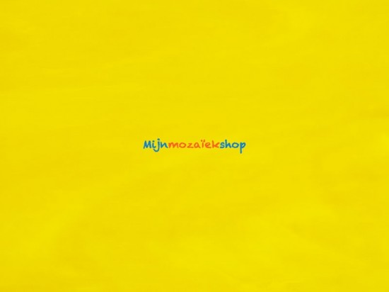 Tiffany glasplaat - geel