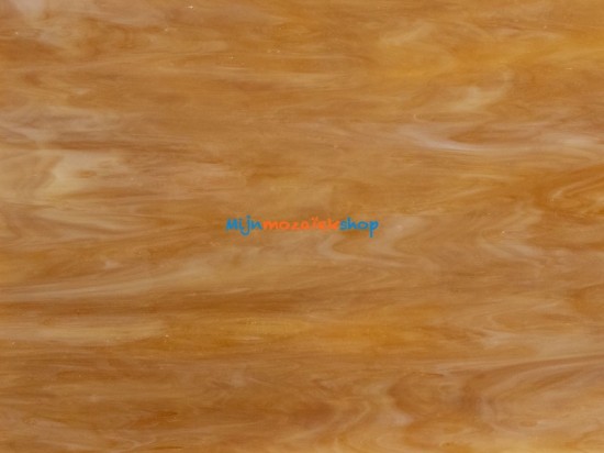 Tiffany glasplaat - amber bruin