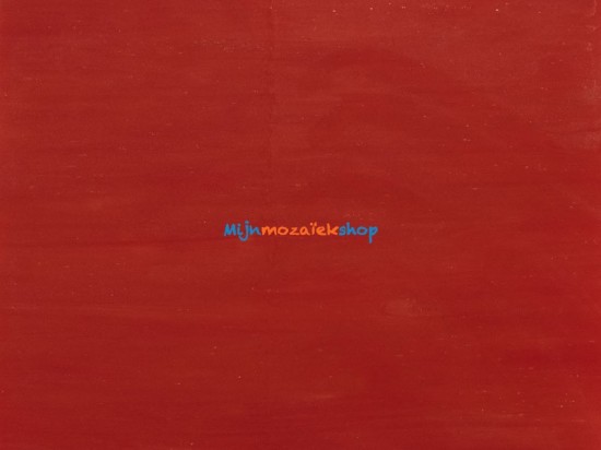 Tiffany glasplaat - rood