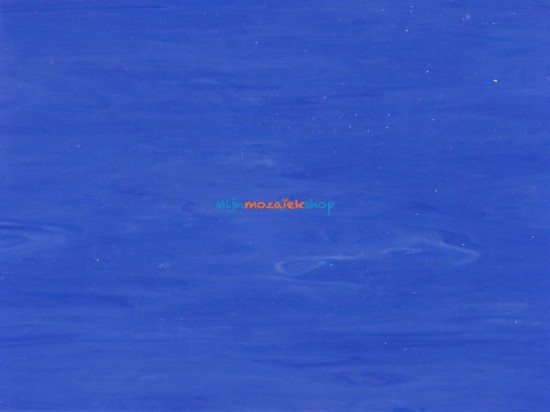 Tiffany glasplaat - opaal blauw