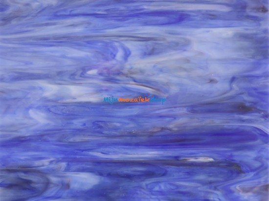 Tiffany glasplaat - lavendel/magenta/wit kleurenmix