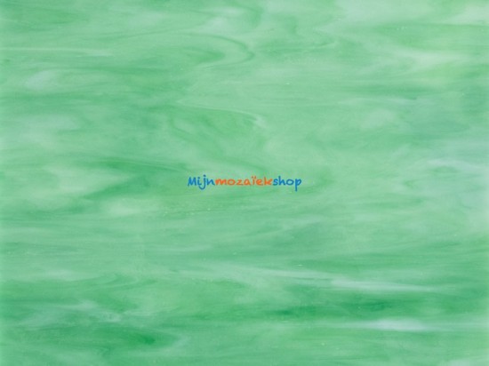 Tiffany glasplaat - licht groen